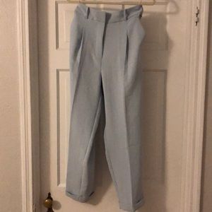 NWT Aritzia Blue Cropped Pants